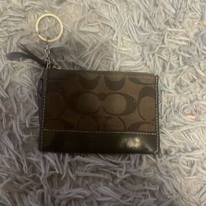 Brown coach wallet